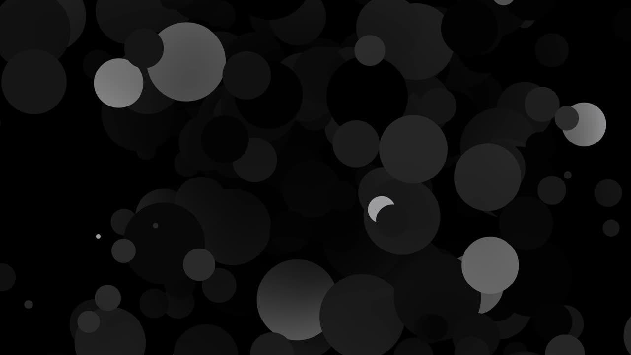 추상 예술 장식 디스코 효과 어두운 미니멀한 배경에 애니메이션의 원