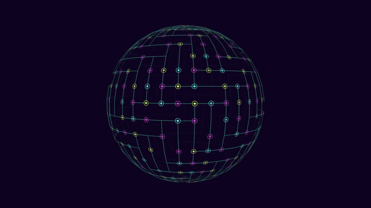 esfera abstracta elemento o símbolo de diseño versátil