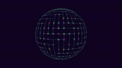 esfera abstracta elemento o símbolo de diseño versátil