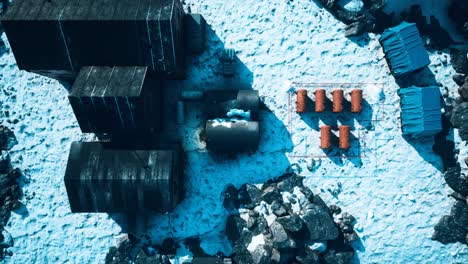arial-view-of-antarctic-base-and-scientific-research-station