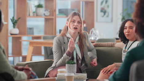 diverse women in a business meeting