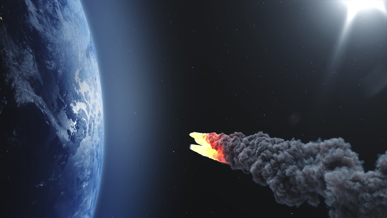 지구에 대한 소행성 충돌