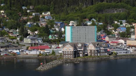 Ketchikan, beautiful city in Alaska.Summertime in Alaska.