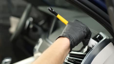 detalles del interior de los automóviles