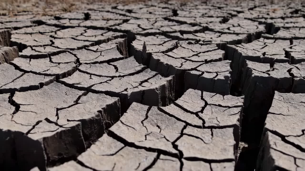 Dried, Cracked Earth