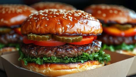 delicious gourmet burgers