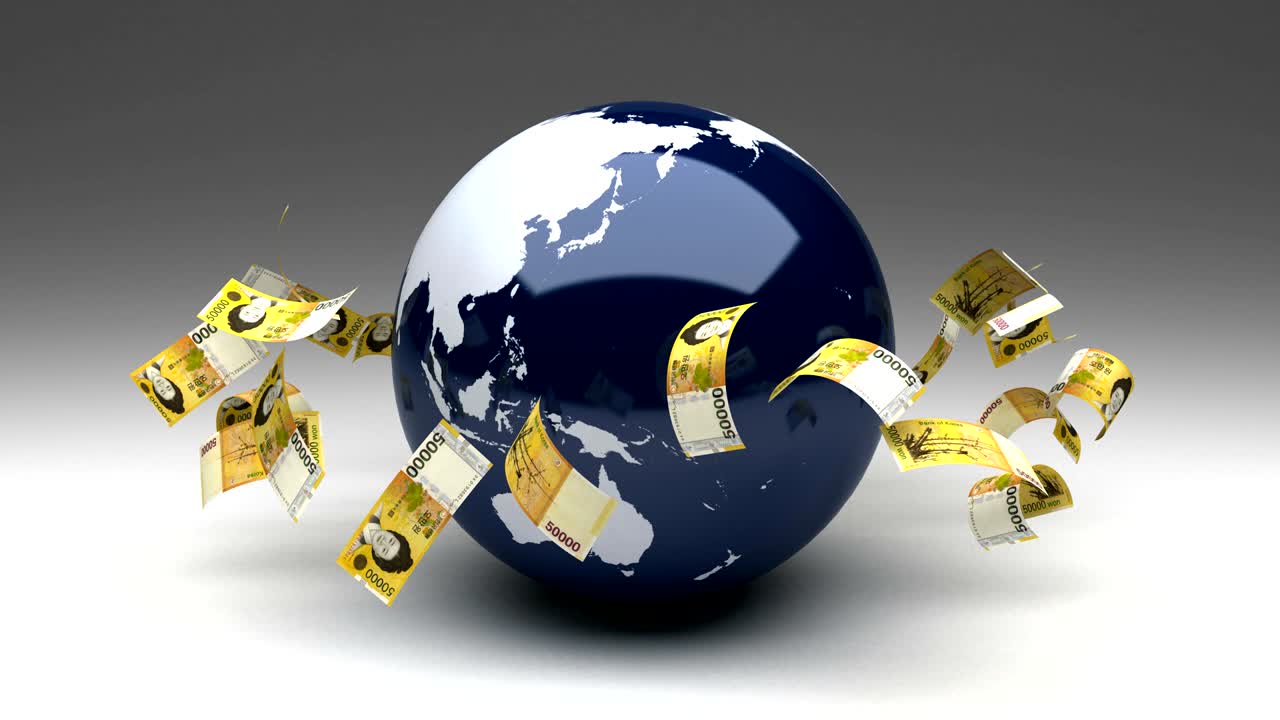 глобальный бизнес с южнокорейским воном