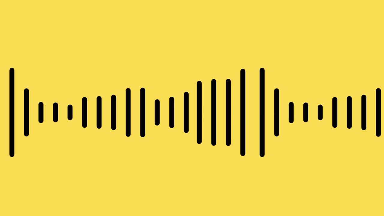 Abstract Soundwave Animation Background Audio Spectrum Visualizer Loop Music Waveform Motion Graphics Sound Frequency Display Audio Visualizer Video for EDM Podcast DJ Studio Music Production animated