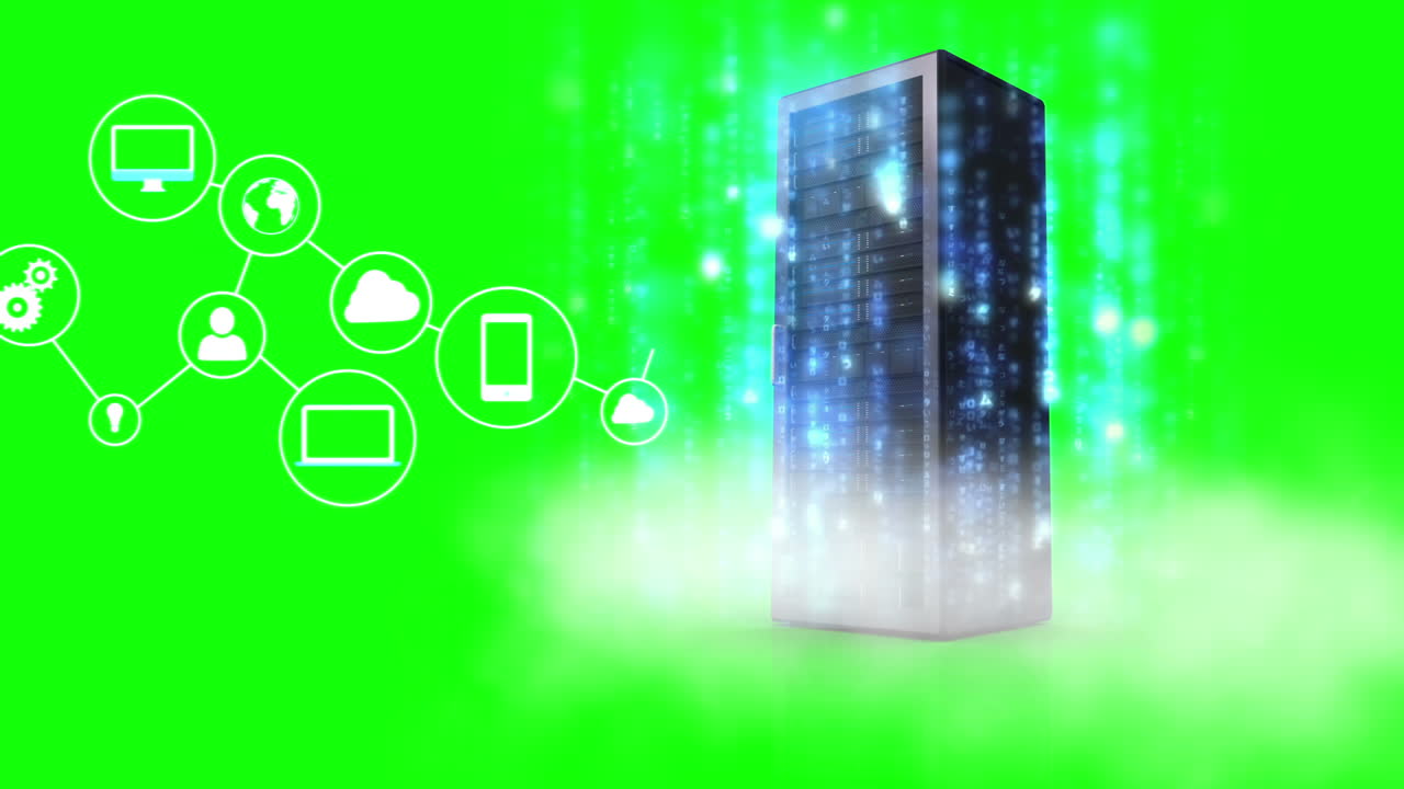 Video of big data network