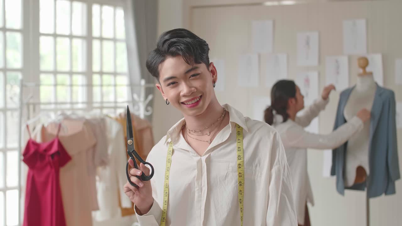 Fashion Designer Portrait in Studio