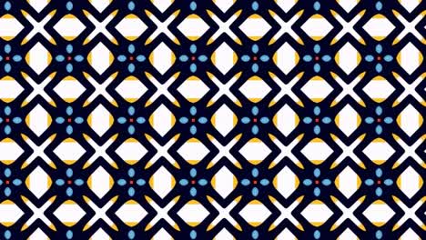 textura de animación de fondo abstracto en estilo ornamental geométrico