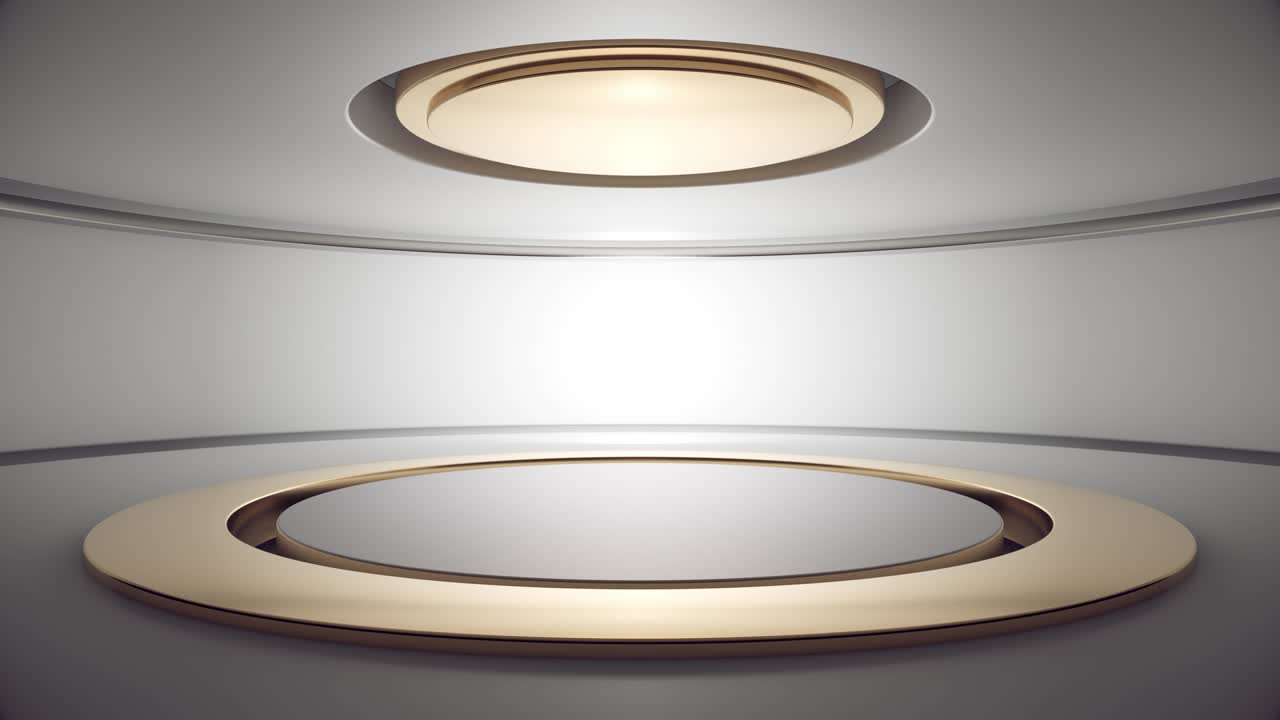 포디움과 추상적인 색 배경으로 제품 장면 3d 애니메이션 제품 디스플레이 스탠드, 쇼케이스 루프 애니메이션