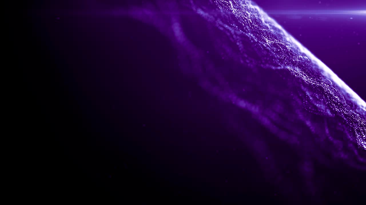Stofdeeltjes abstract licht bokeh bewegende titels filmische achtergrondlus
