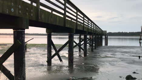 empire dock in coos bay oregon is an industrial area with boat ramp and crab dock