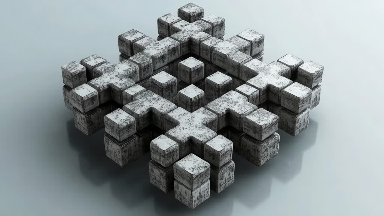 Abstract Geometric Structure of Cubes