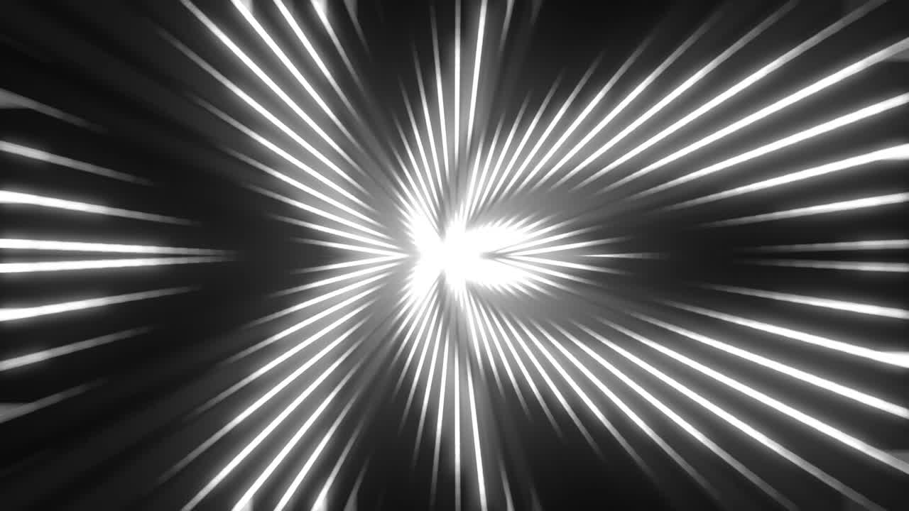 Abstract Radial Light Streaks