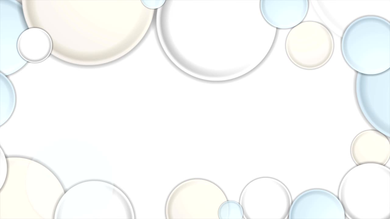 추상적인 빛의 색, 원, 비디오 애니메이션