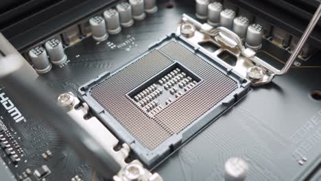 Zócalo-De-La-CPU-De-La-Placa-Base.-Hardware-De-La-Computadora.-De-Cerca