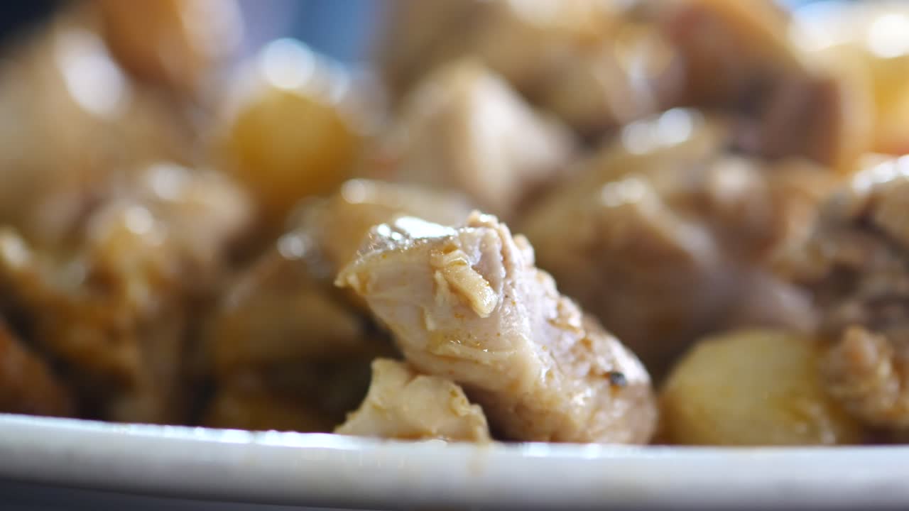 Stufato di pollo e verdure