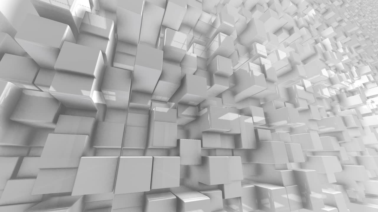 animación gráfica de fondo de renderizado 3d para el conjunto virtual