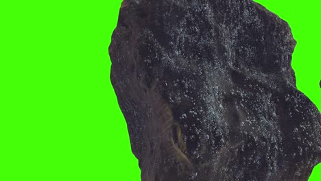 Asteroid Field Green Screen