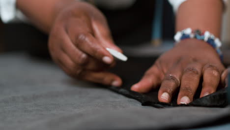 woman working closeup