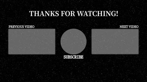 powder snow particles end card ending screen motion graphics