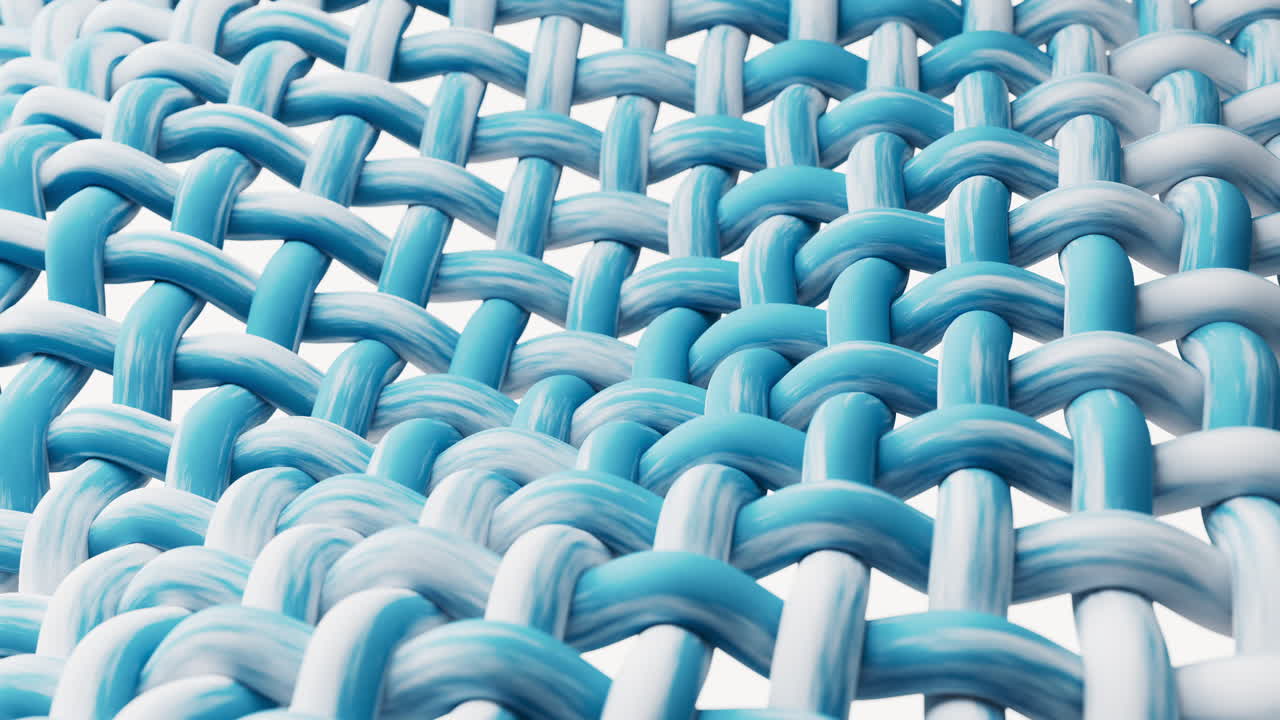 Cleaning the wave cloth with microscopic details, 3d rendering