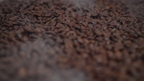 cerca de semillas de café
