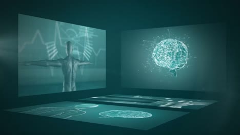 Digital-Generiertes-Video-Der-Medizinischen-Datenverarbeitung