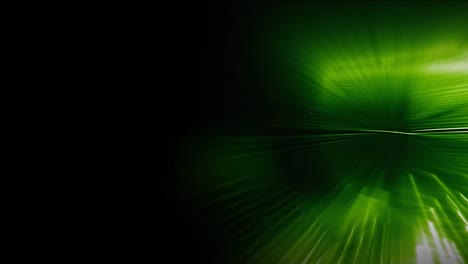 luces brillantes sobre un fondo negro