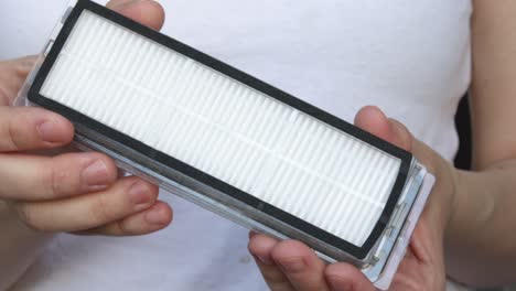 air filter for robot vacuum cleaner