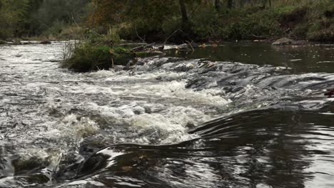 Der-Fluss-Ist-Mit-Starkem-Regen-überflutet