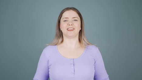 Young-woman-giving-motivational-speech-to-camera.