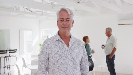 happy-Caucasian-senior-man-spending-time-before-her-ballroom-dancing-class