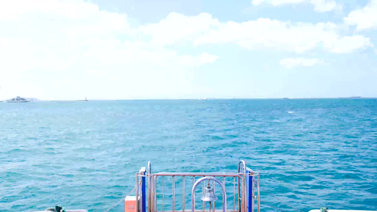 besiktas-kadıköy 페리 노선; 이스탄불 터키의 시간 지연