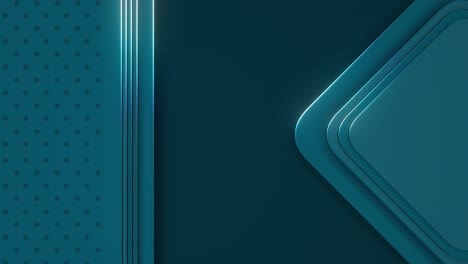 teal geometric abstract background