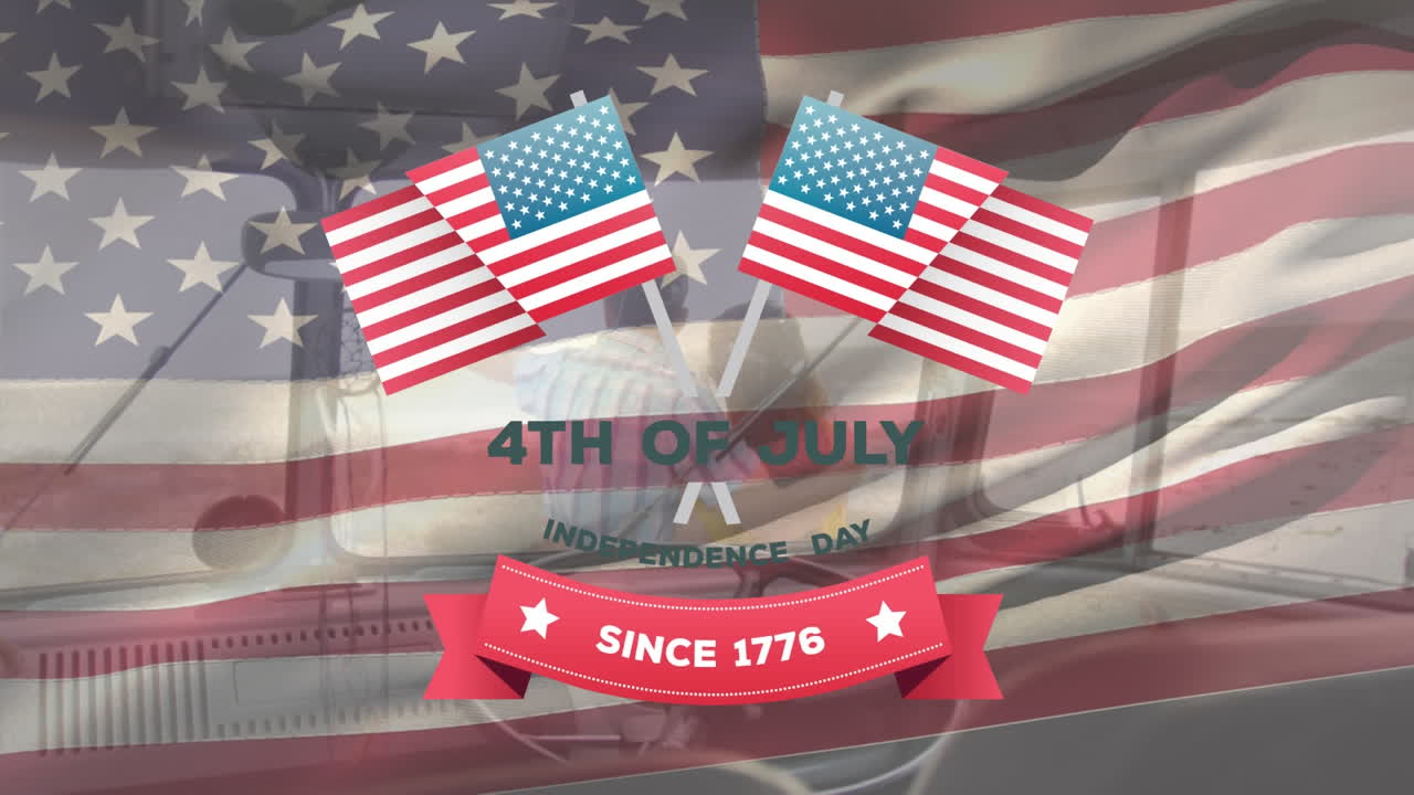 이 부부는 우리와 함께 발을 흔들고 독립 날짜를 앞세우고 있습니다.