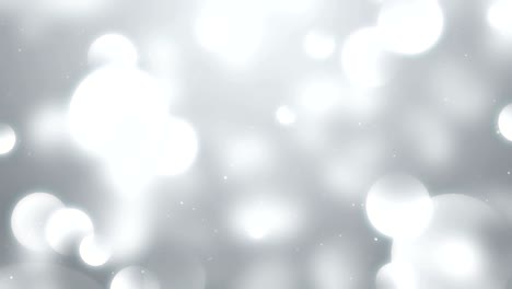 partículas de negocios blanco brillante brillo bokeh polvo bucle de fondo abstracto