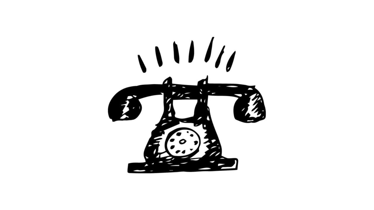 임신한 페인트 된 전화 울음소리