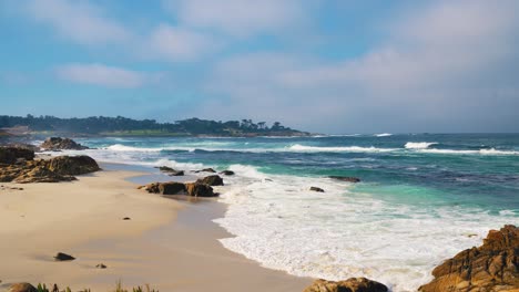 la bahía de monterey y el mar de california