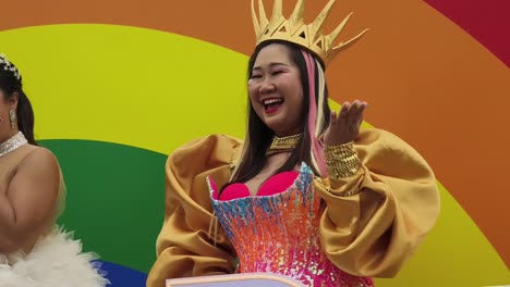 celebración del desfile del orgullo