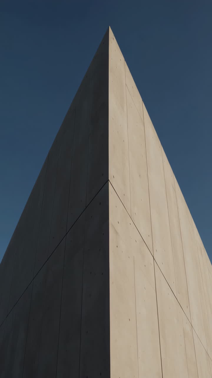 Corner of a Modern Concrete Building