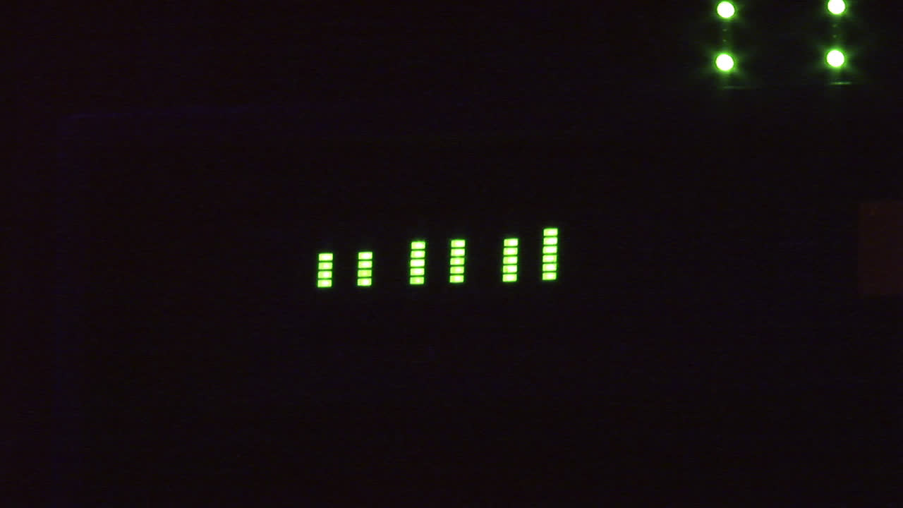 material de archivo de la vida nocturna