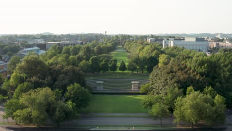 bicentennial mall, state capitol park in nashville tn