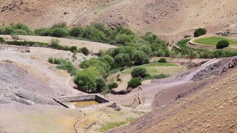 water reservoir a pond river in hilly station of kargil ladakh