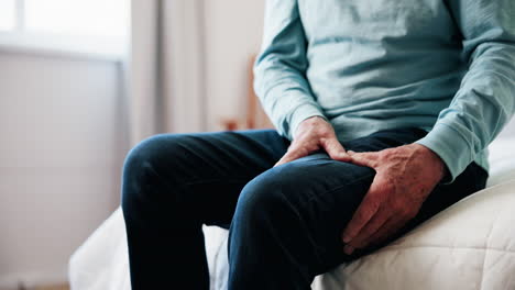 older man with knee or hip pain