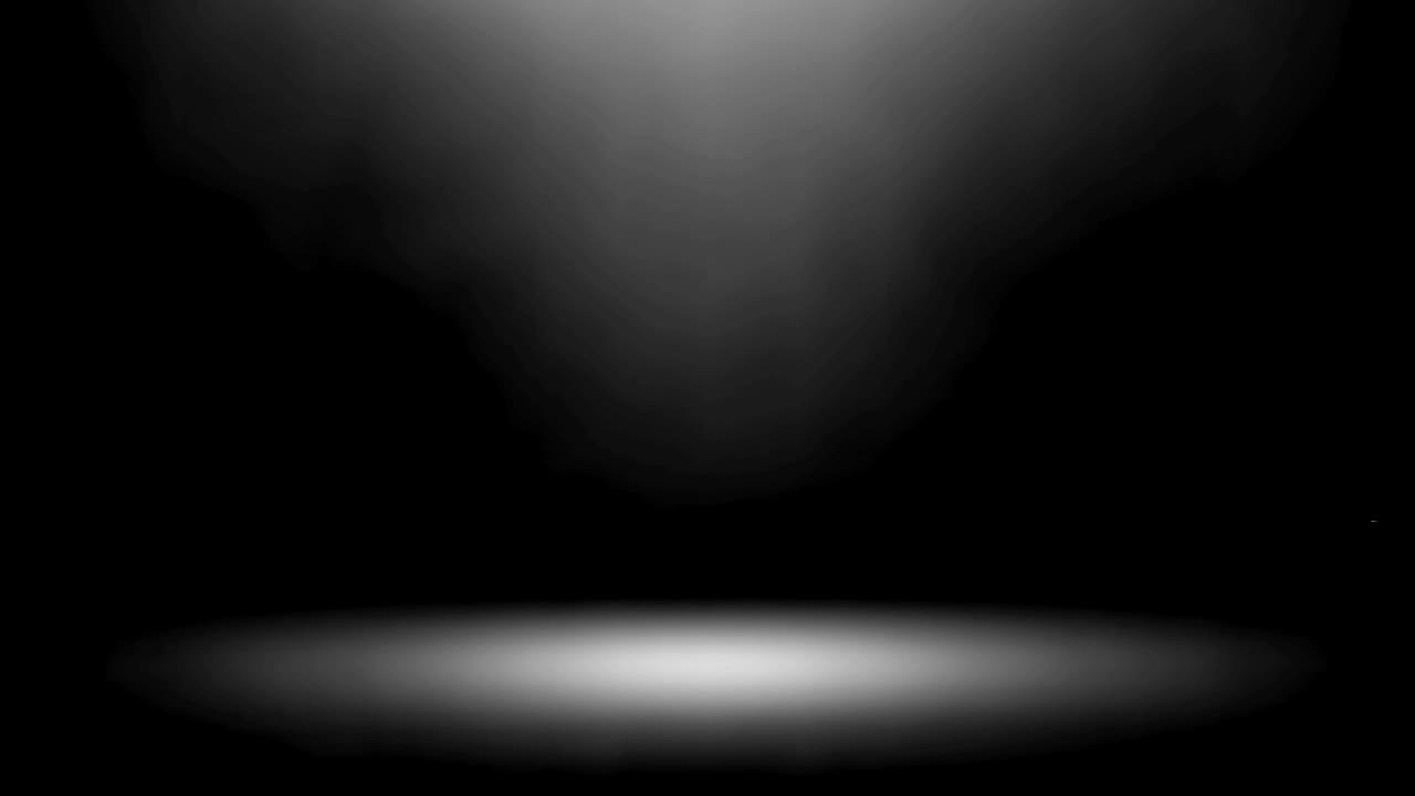 la iluminación del escenario de color negro suave y la niebla.