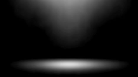 soft black color stage lighting and fog.