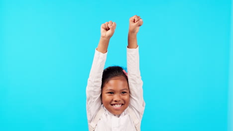 Niños,-Motivación-Y-Celebración-Con-Una-Niña.